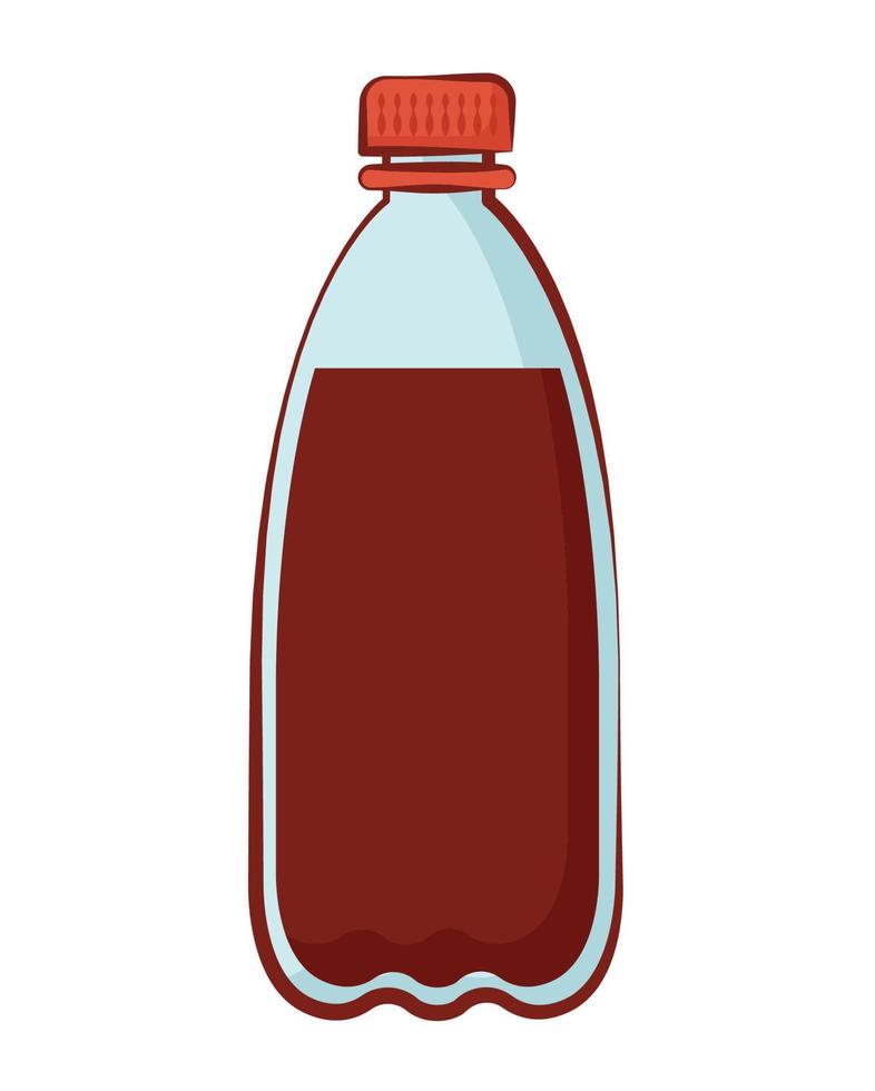 soda botella diseño vector