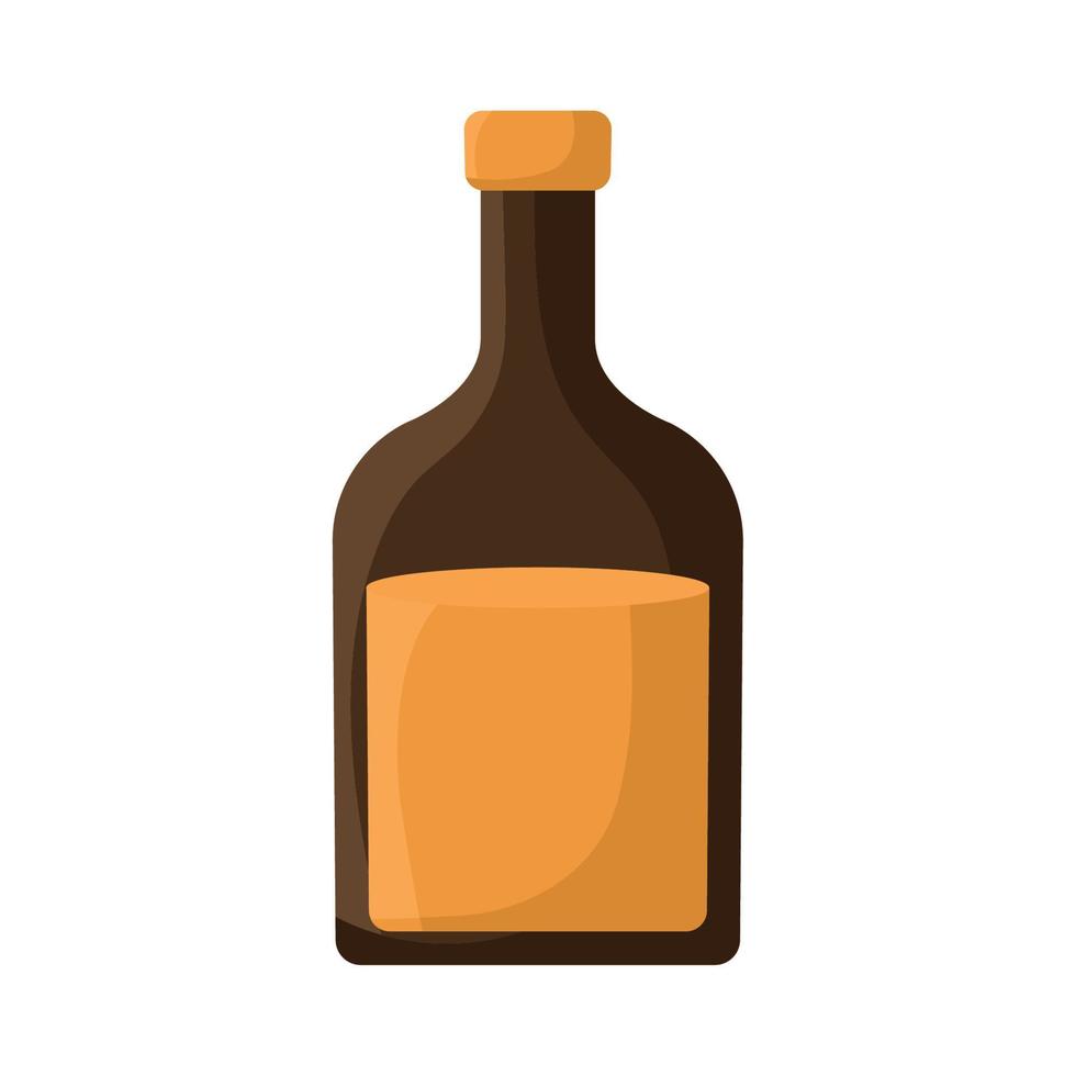 whisky bottle design vector