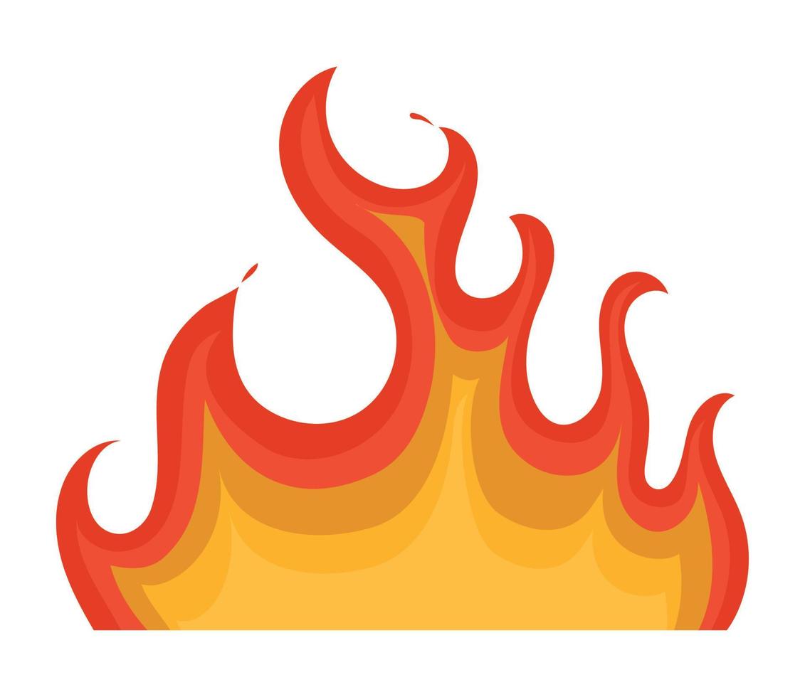 colored flame image vector