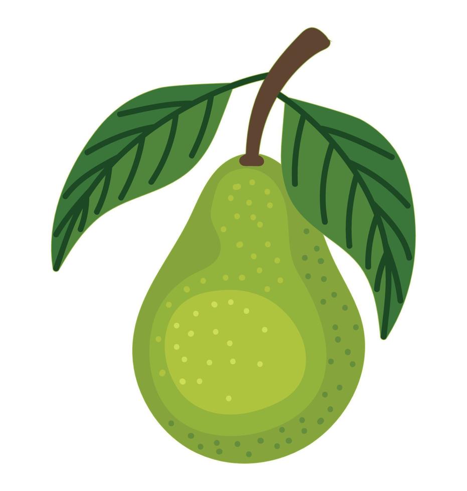 Pera Fruta diseño vector