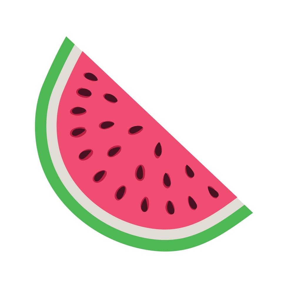 fresh watermelon icon vector