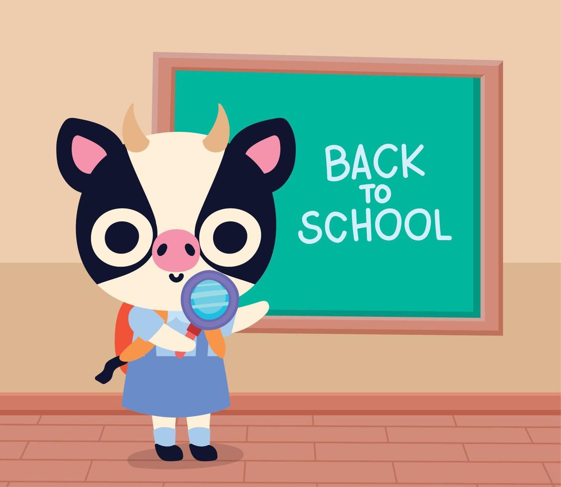 back to school cartel vector