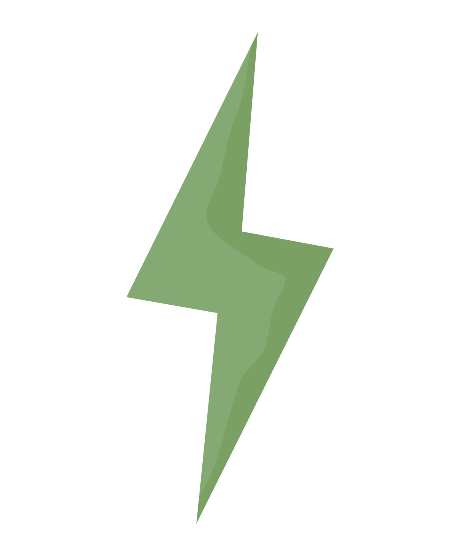 green thunder design 21385640 Vector Art at Vecteezy