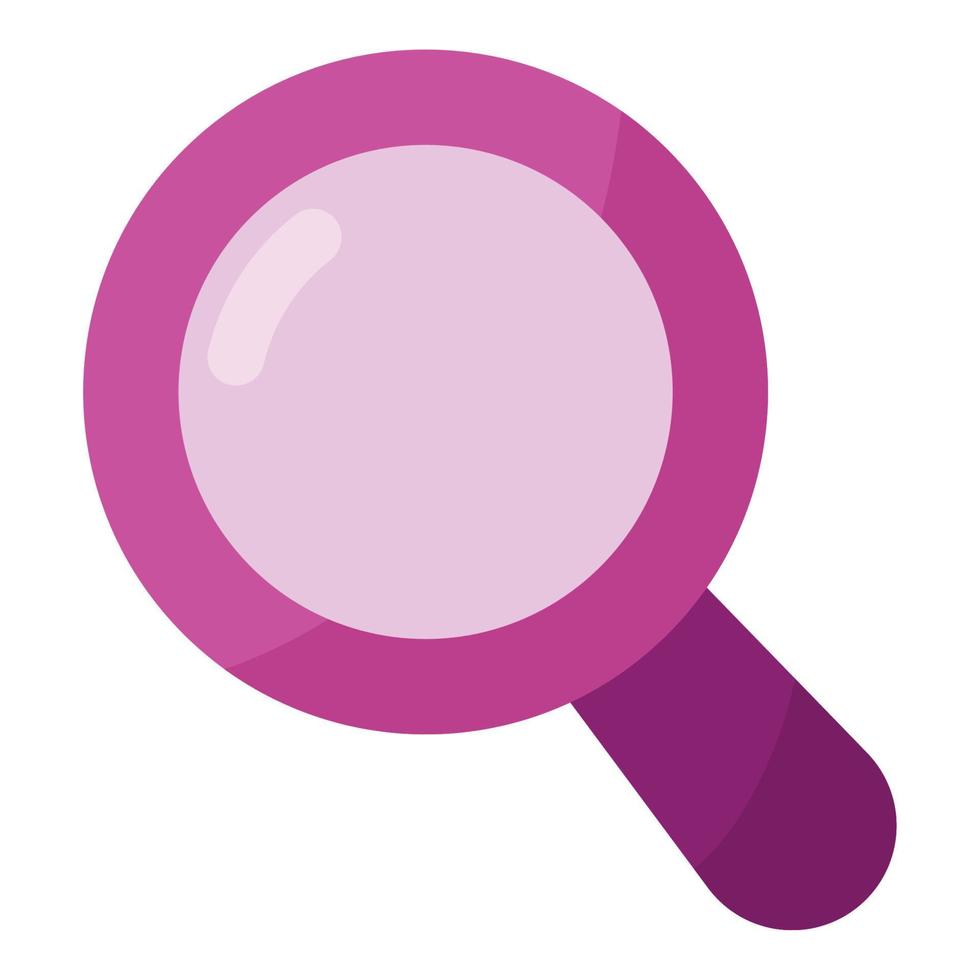 pink loupe design vector