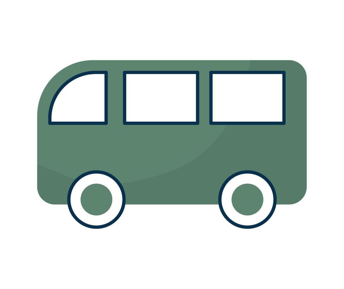 green van design vector