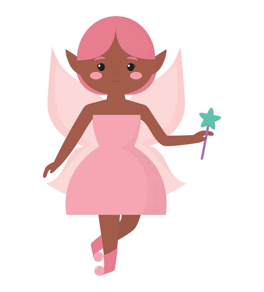 magical fairy illustration vector