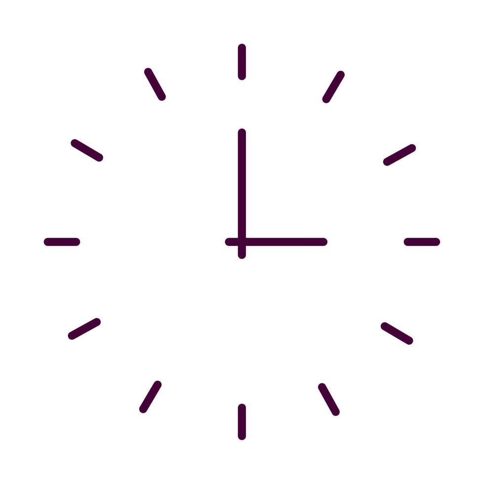 clock icon illustration vector