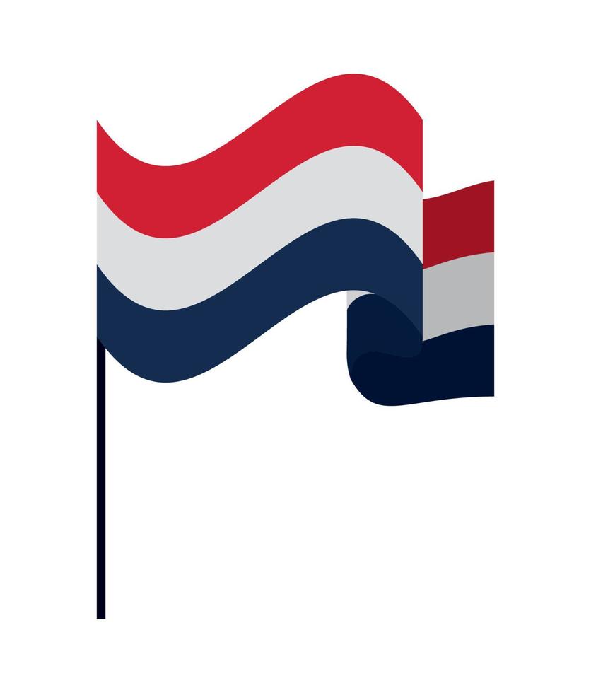 french flag illustration vector