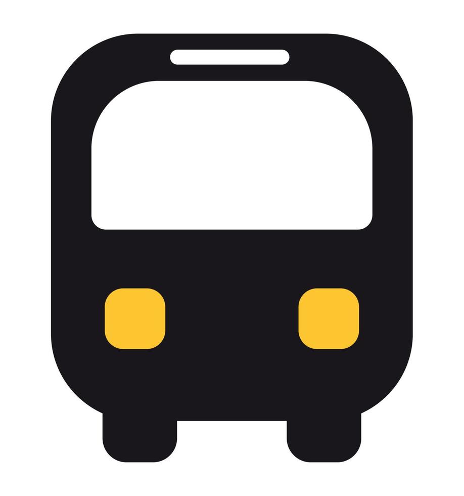 bus icon illustration vector