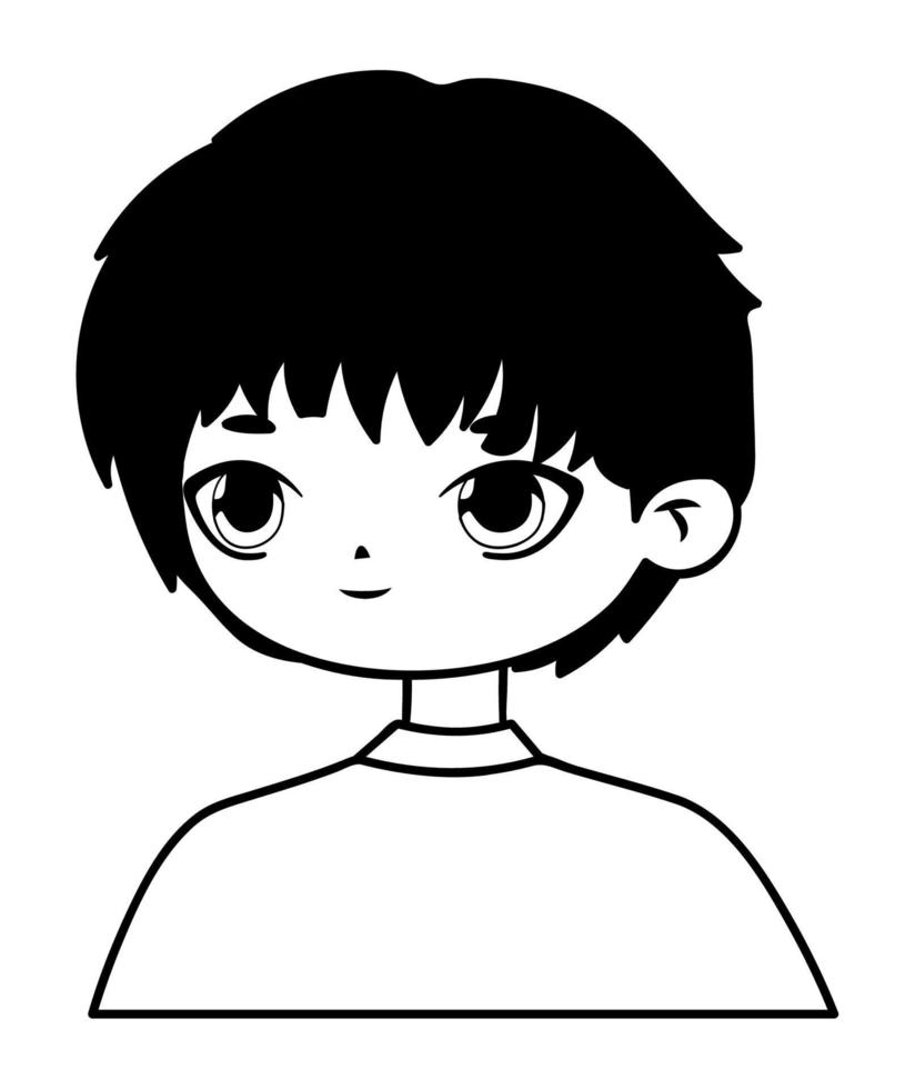 anime guy character 13827819 Vector Art at Vecteezy