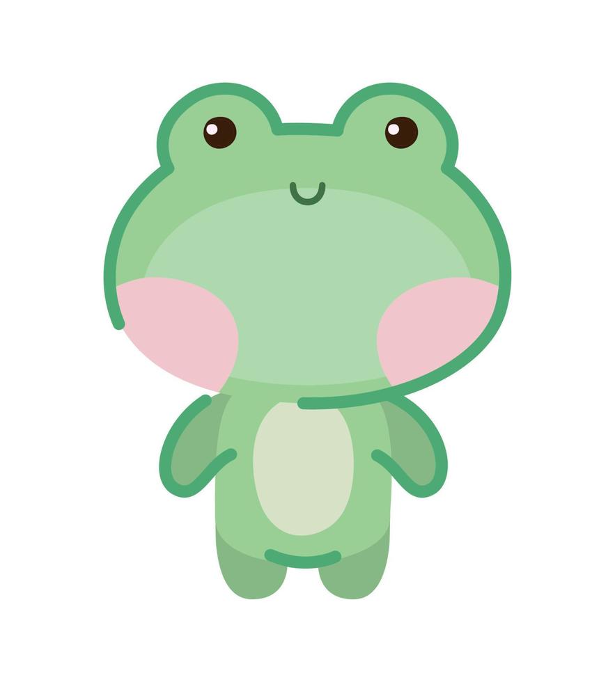 cute frog design vector