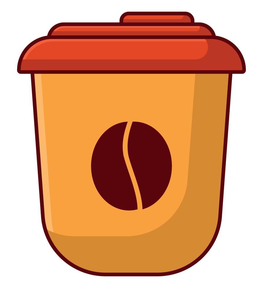 coffee cup icon vector