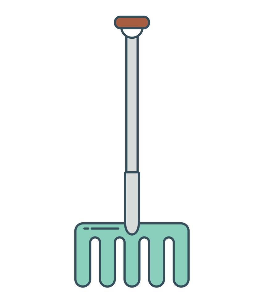 gardening fork design vector