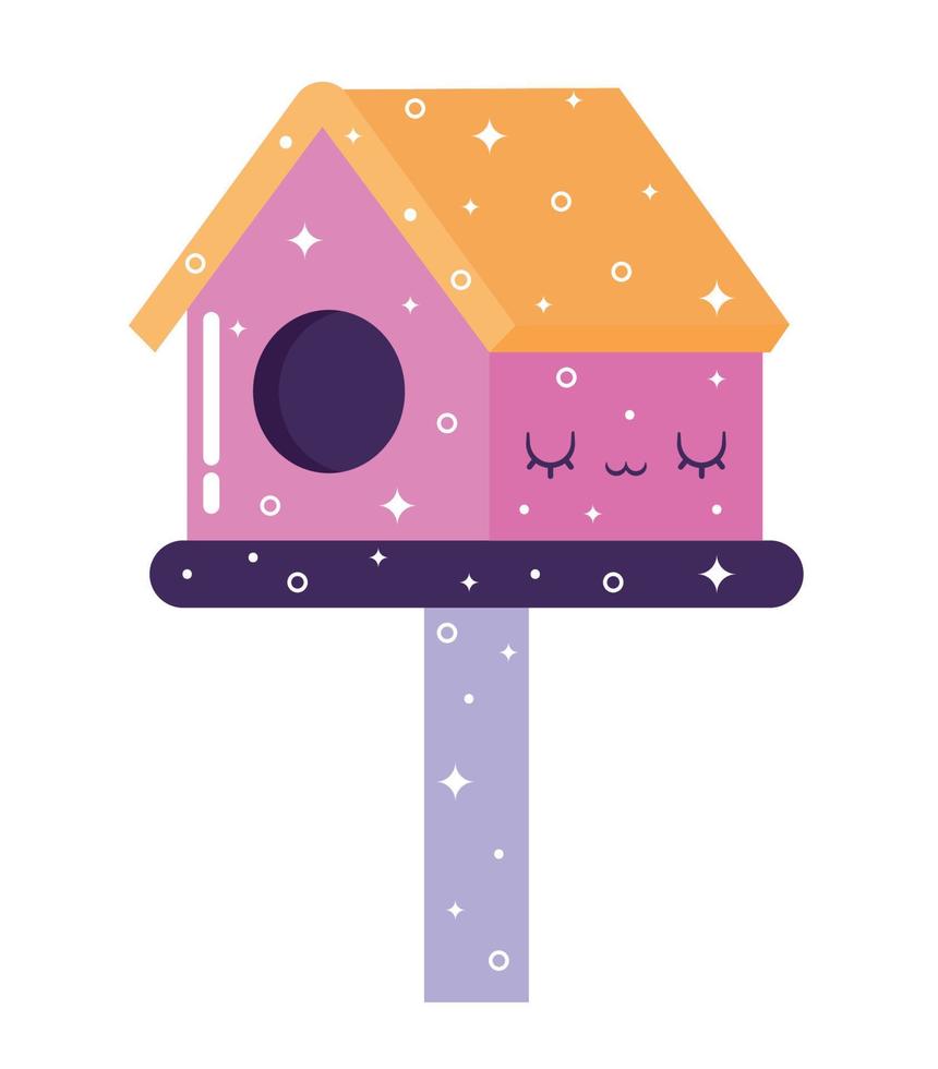 happy pet house vector