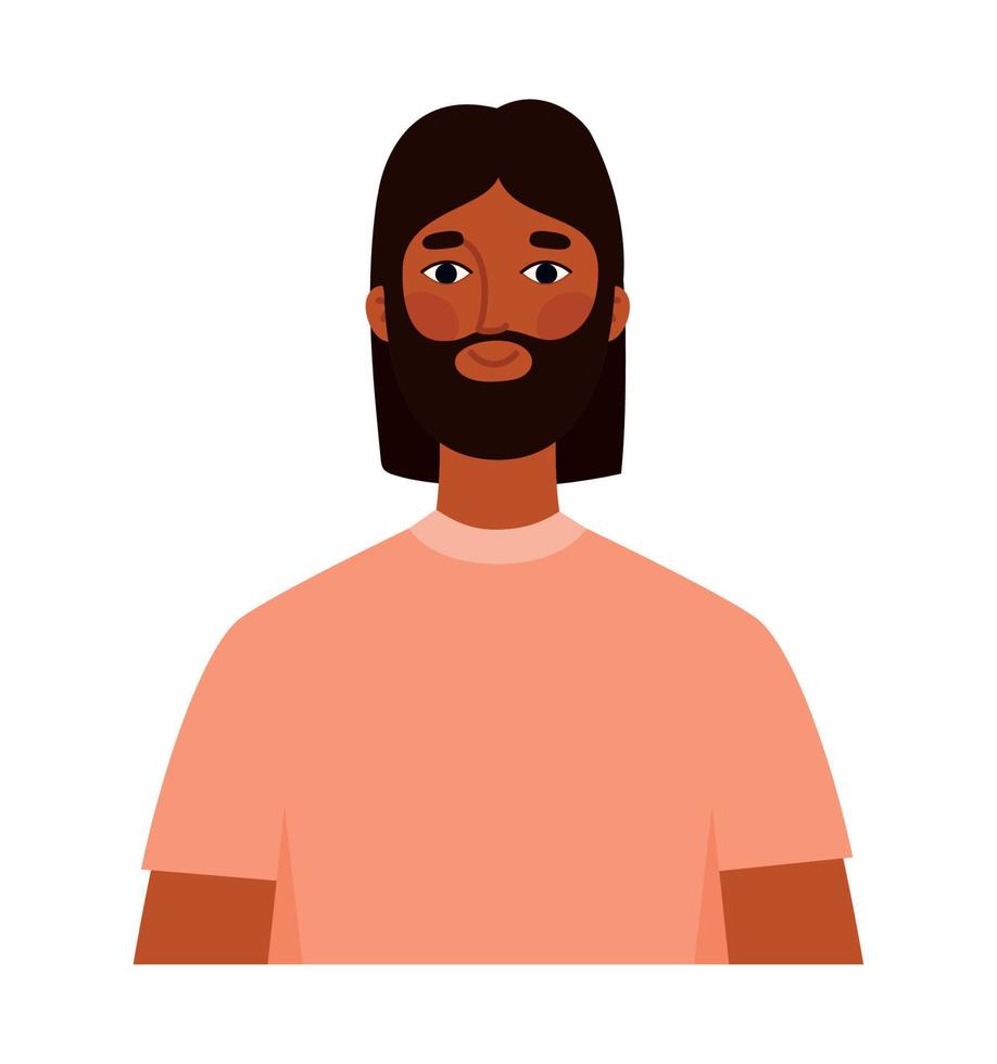 native american man design vector