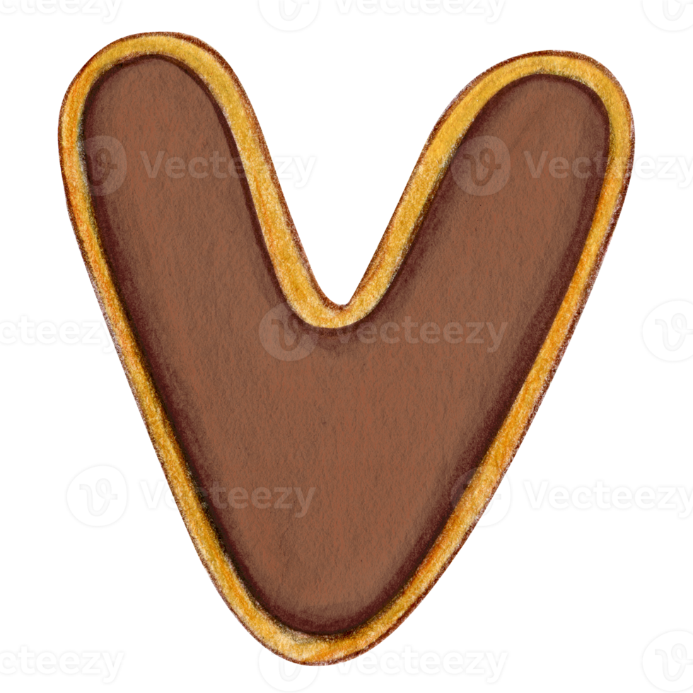 watercolor hand drawn love message cookies 21387125 PNG