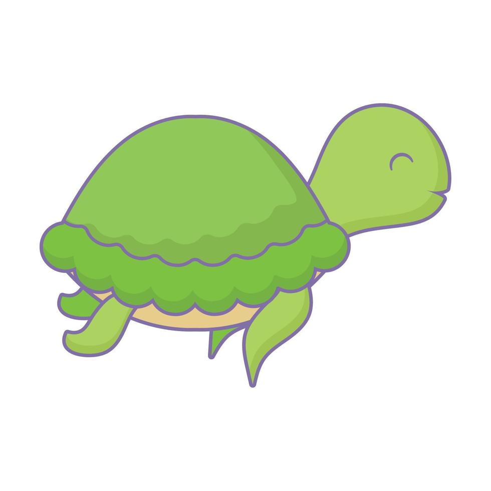green turtle design 21387319 Vector Art at Vecteezy
