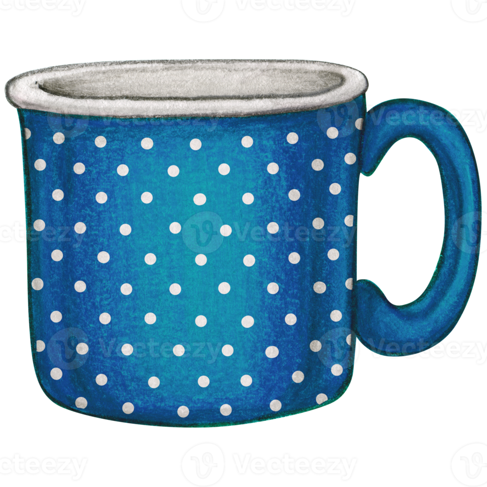 Free Watercolor hand drawn enamel mug 21387491 PNG with Transparent