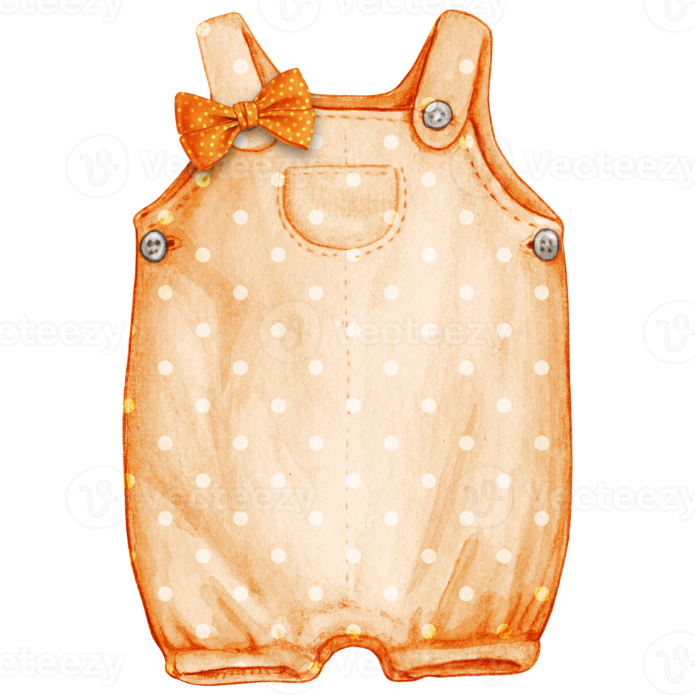 waterverf hand- getrokken baby kleren png