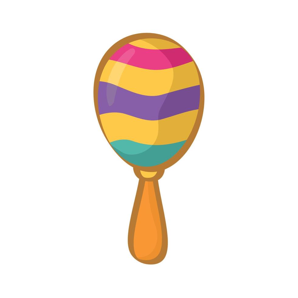 de colores maraca diseño vector