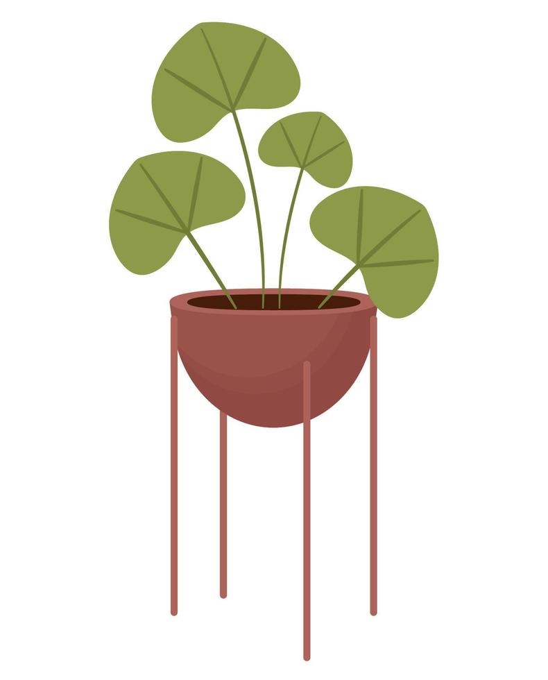 nice potted plant vector