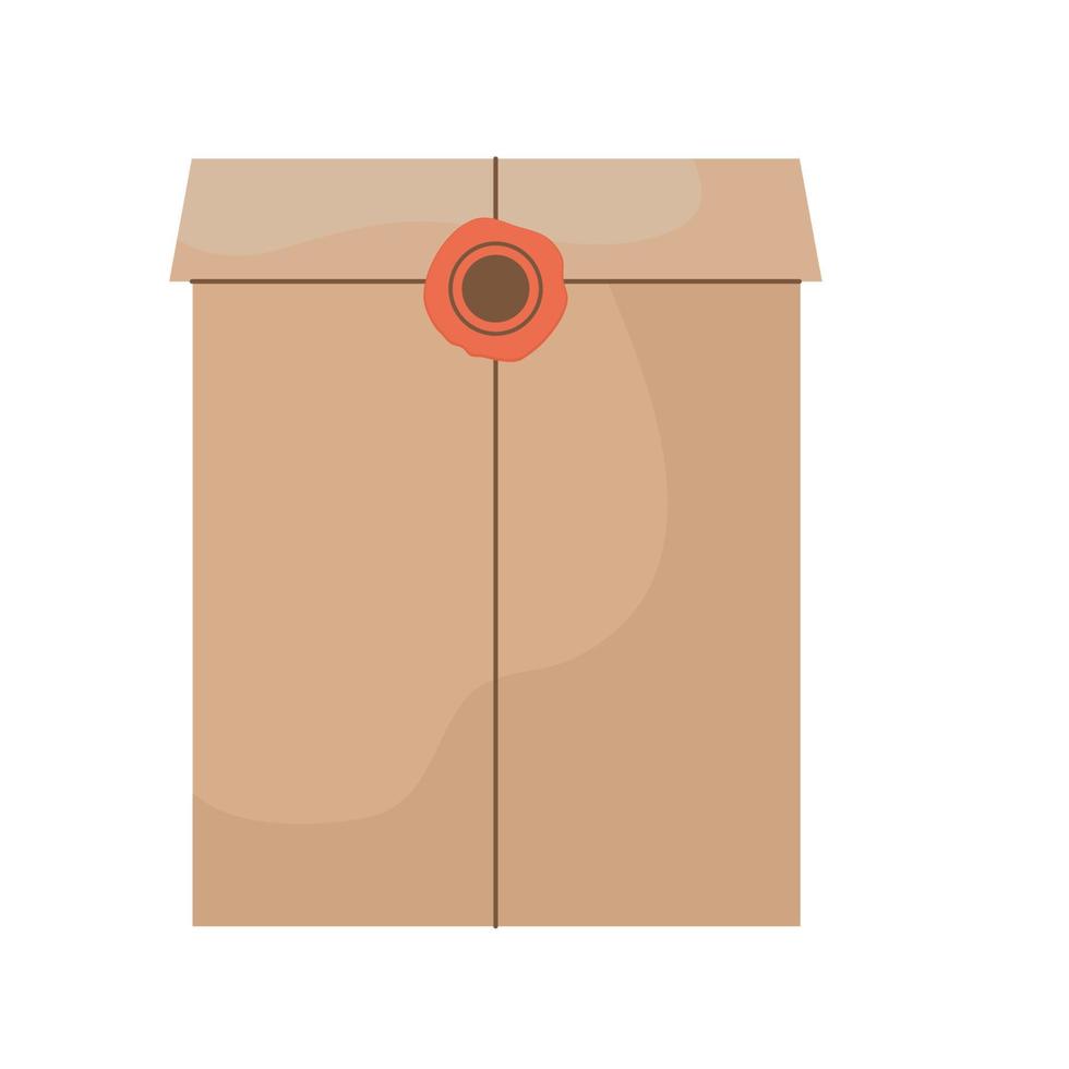 manila envelope design vector