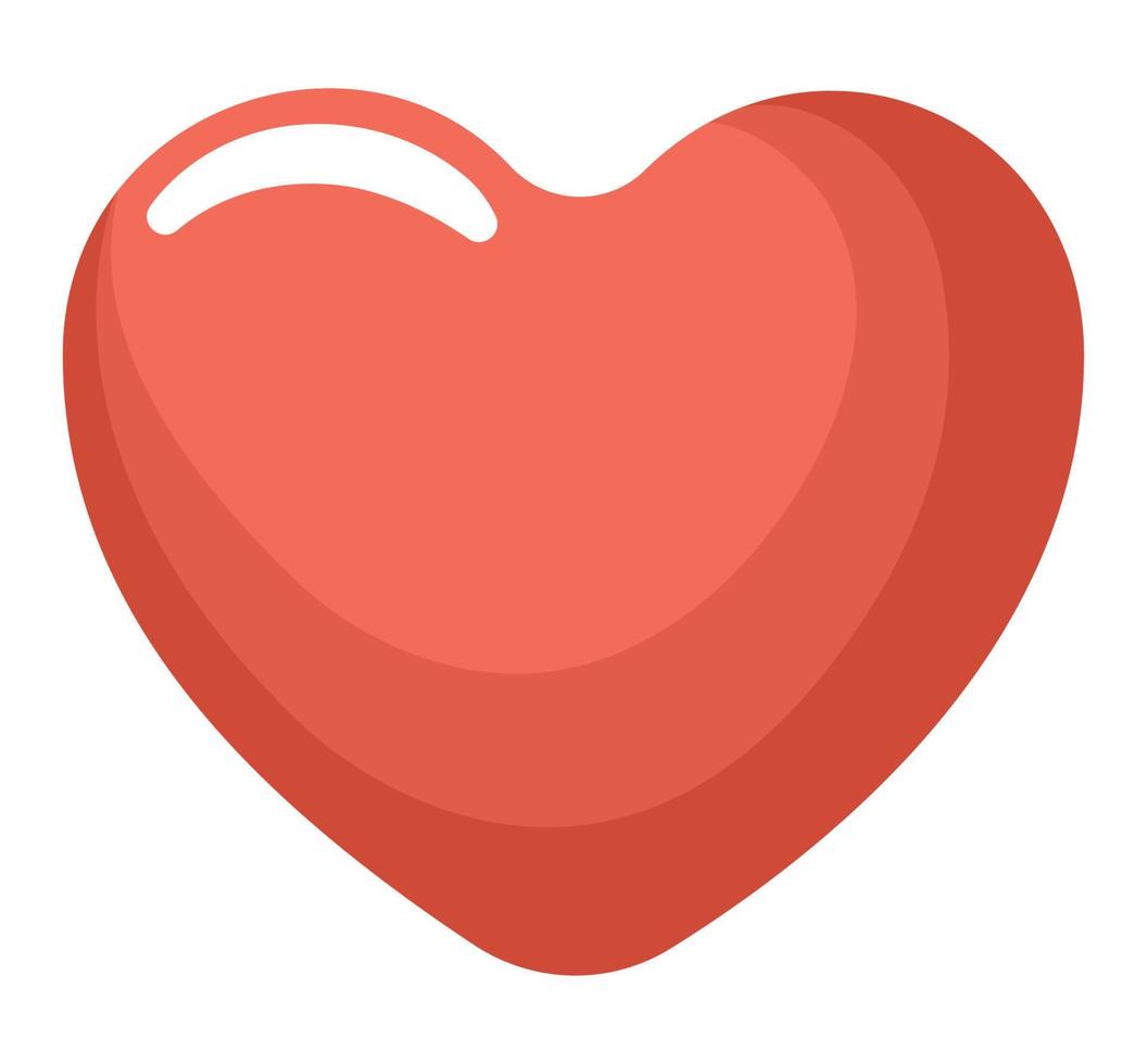 heart chocolate design vector