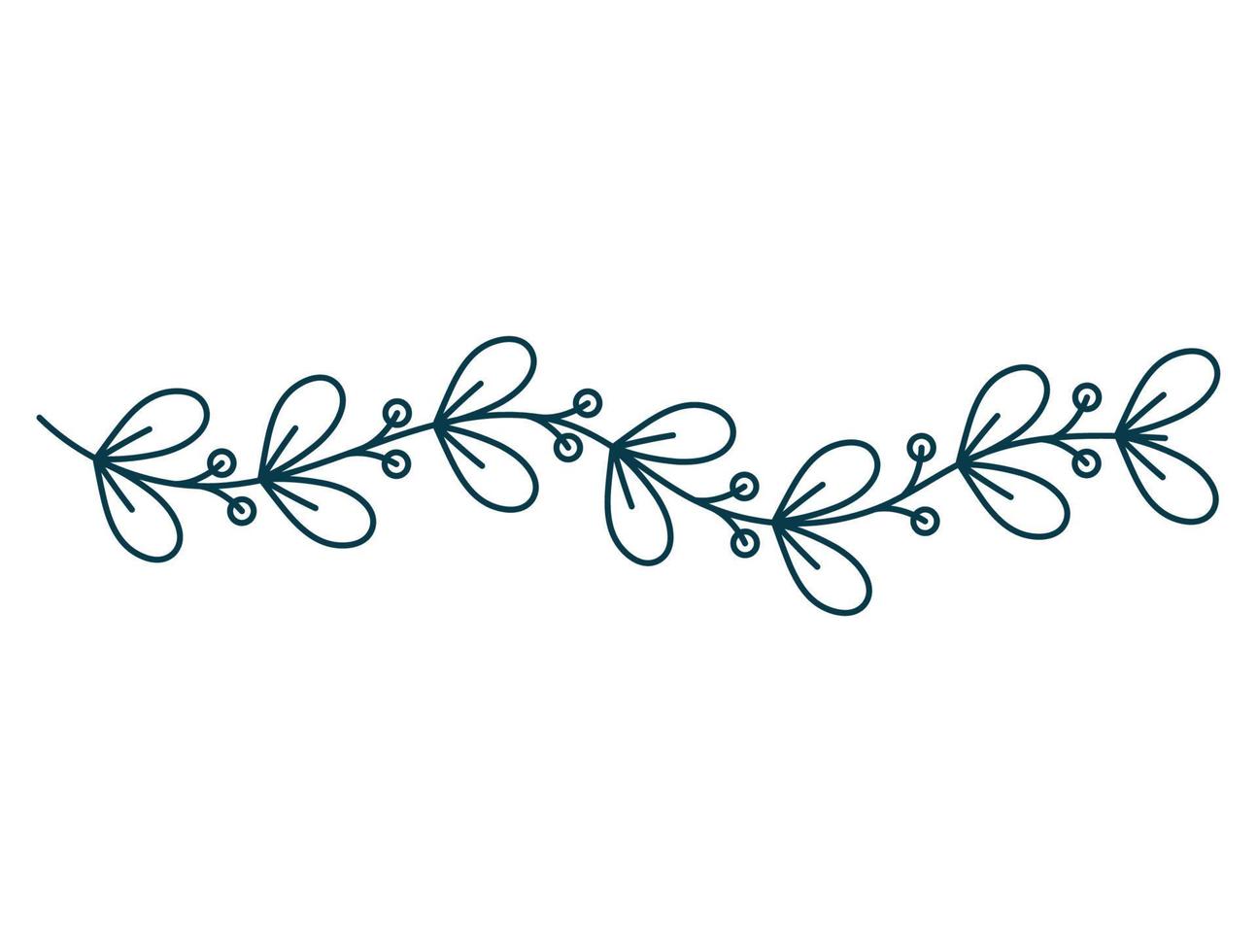 natural branch illustration vector