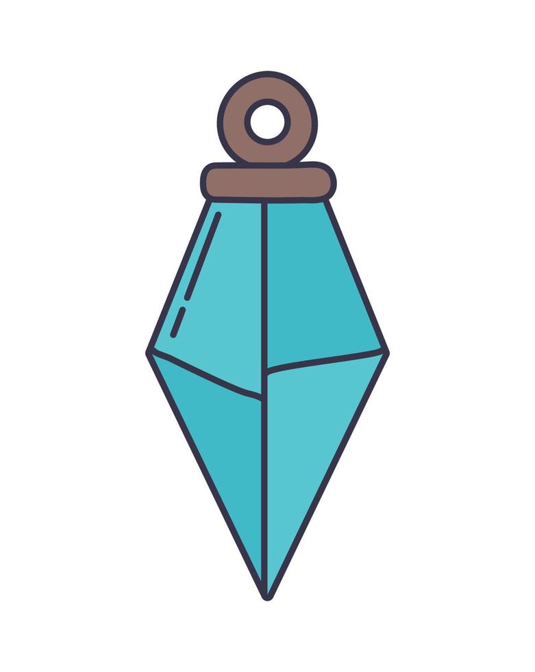 blue diamond bottle vector