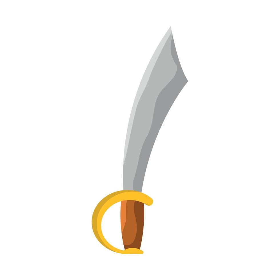 pirate sword design vector
