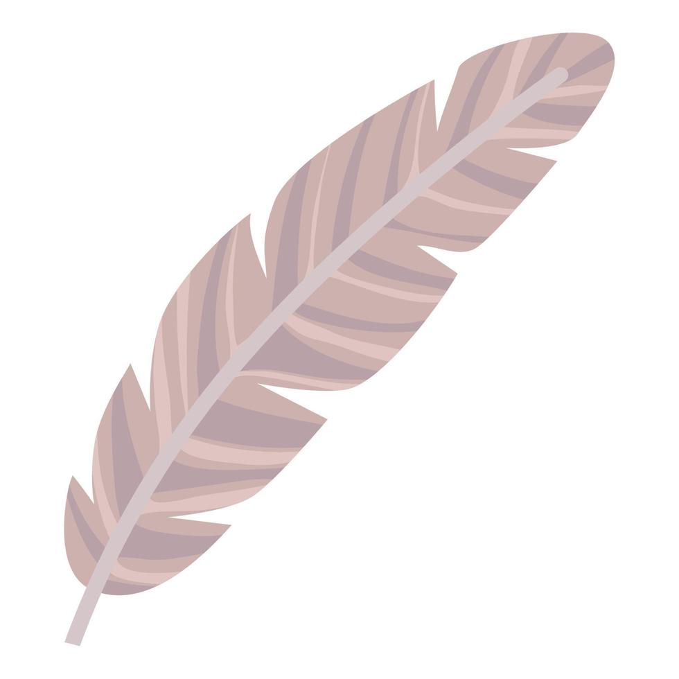 cute feather design vector