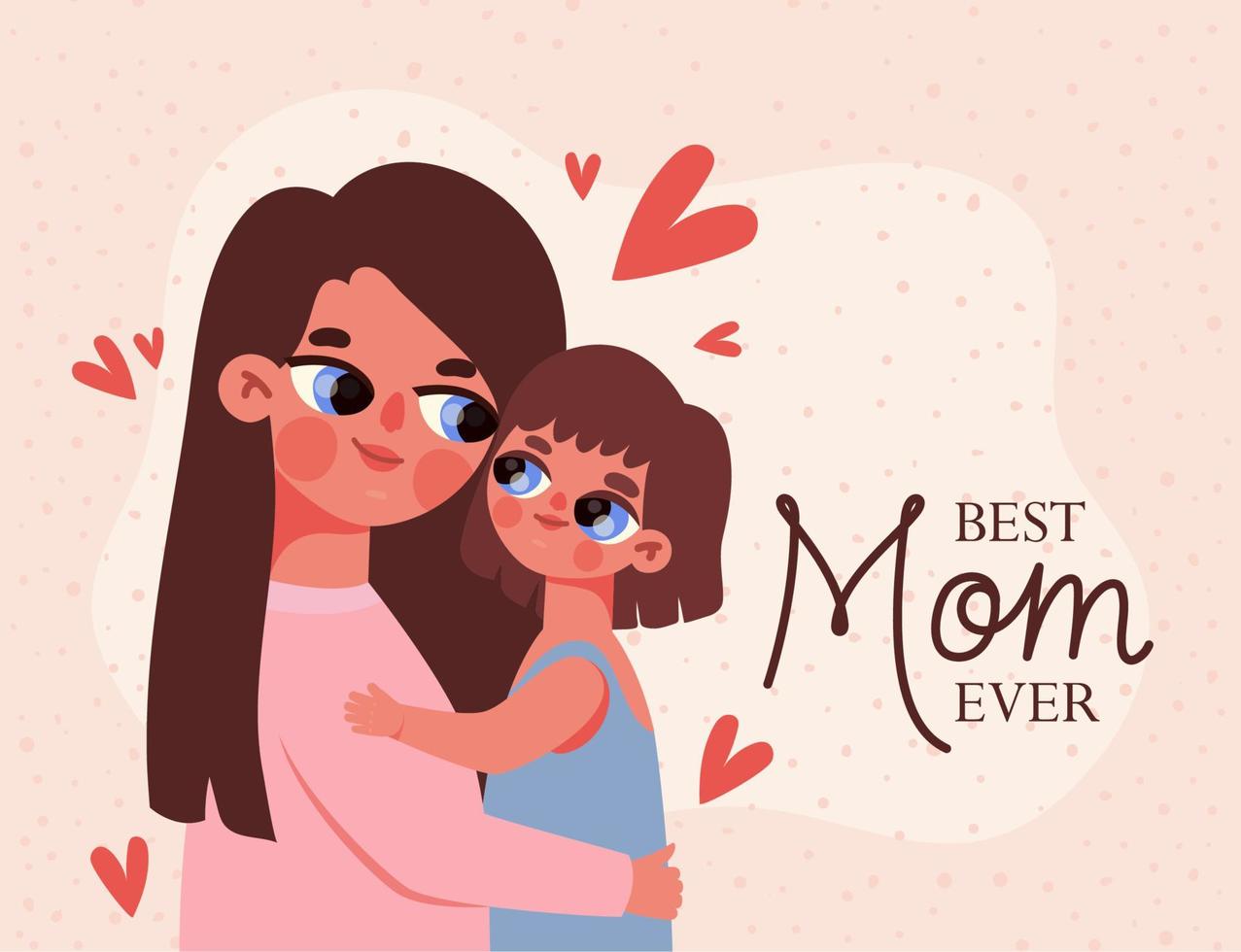 best mom ever vector