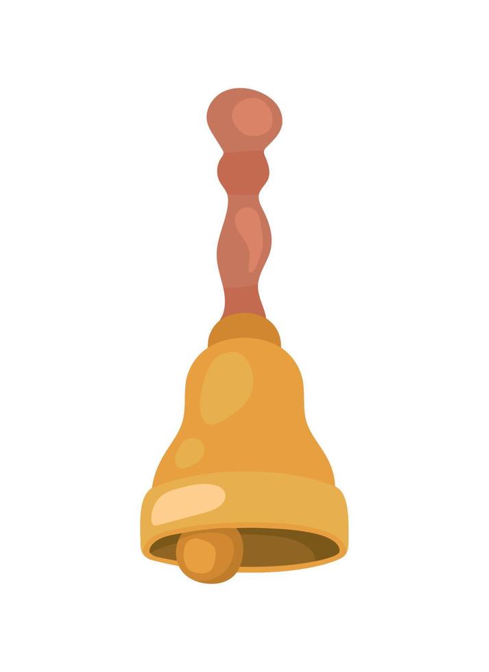 golden bell design vector