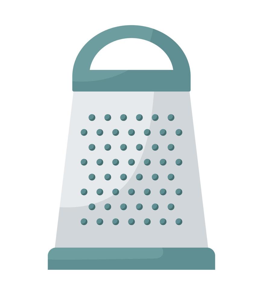 metal grater design vector