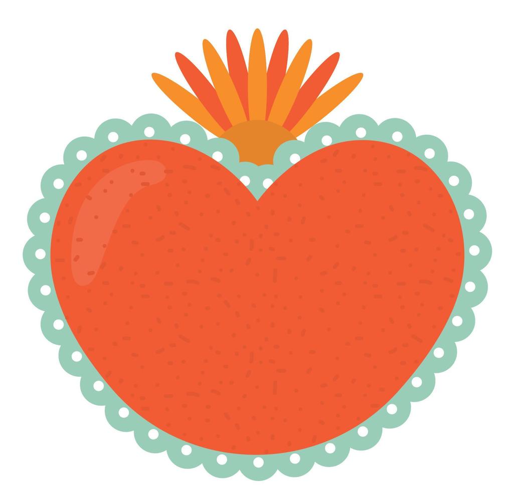 red heart lillustration vector