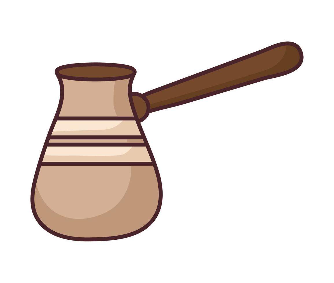 coffee cezve illustration vector