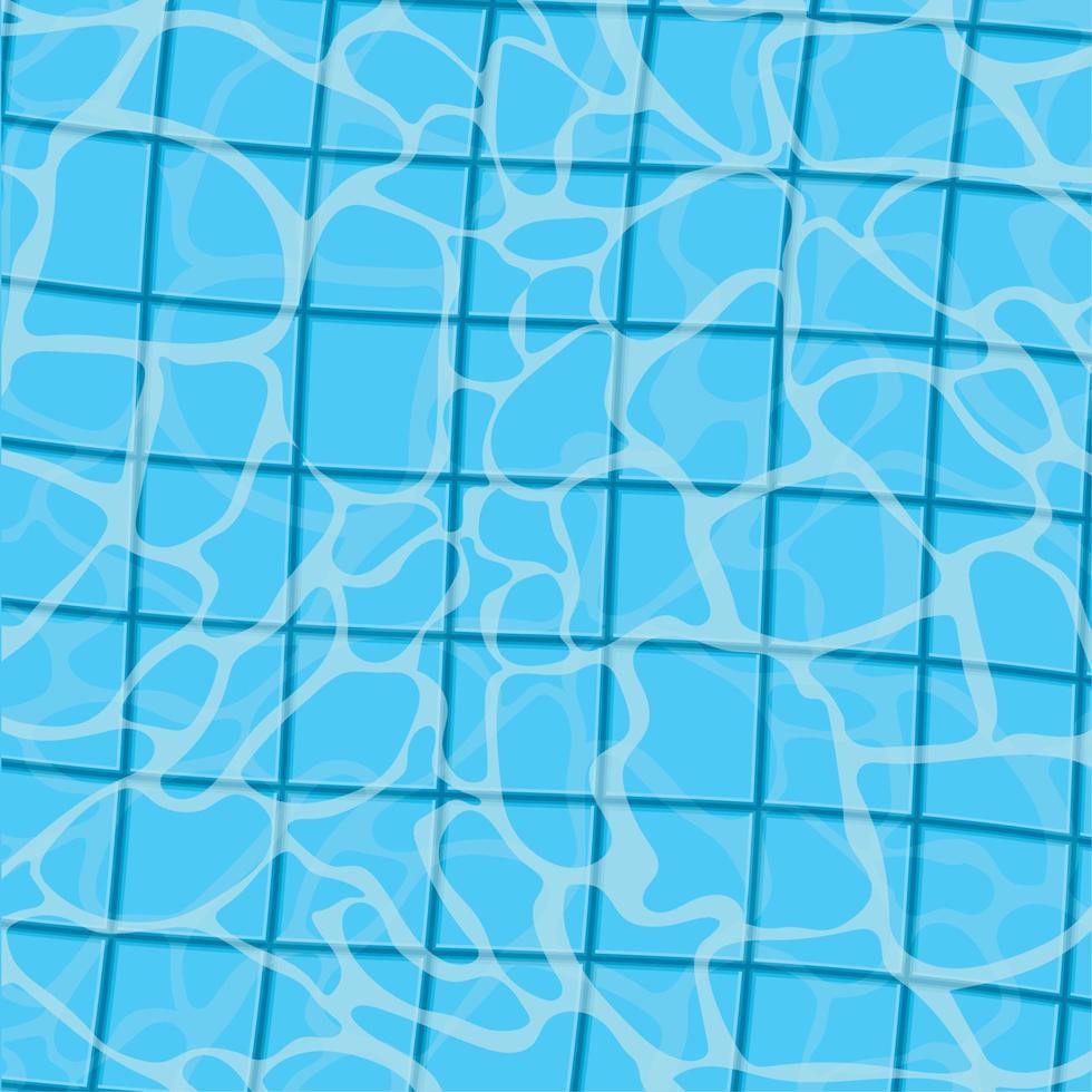 piscina piso ilustración vector