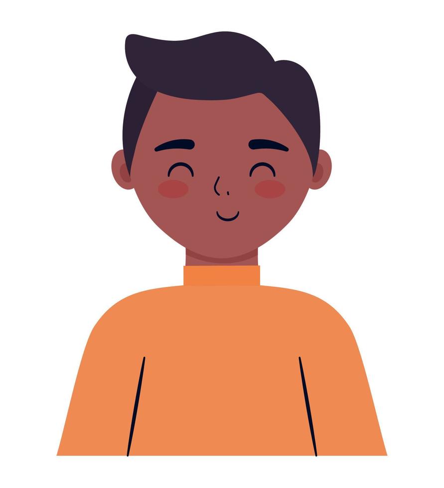 handsome guy design vector