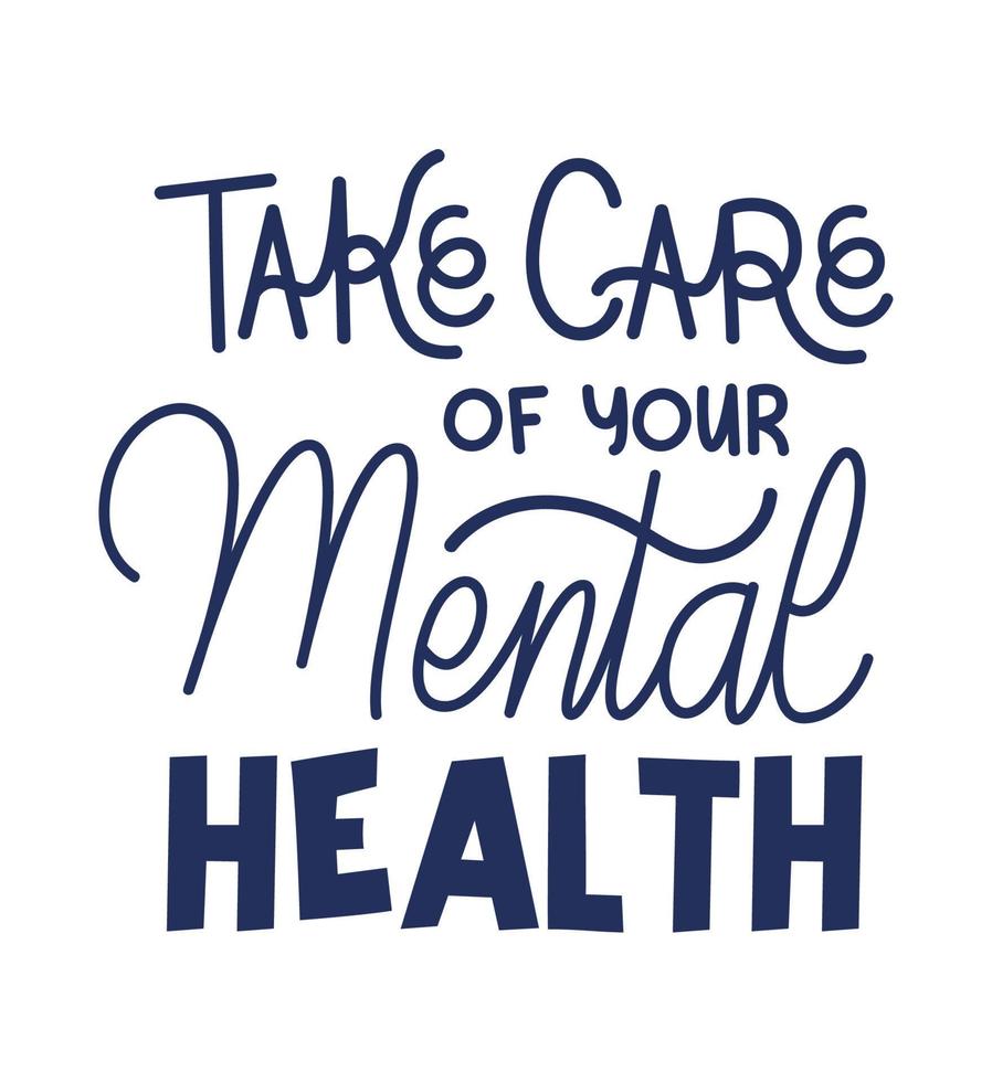 mental health message vector