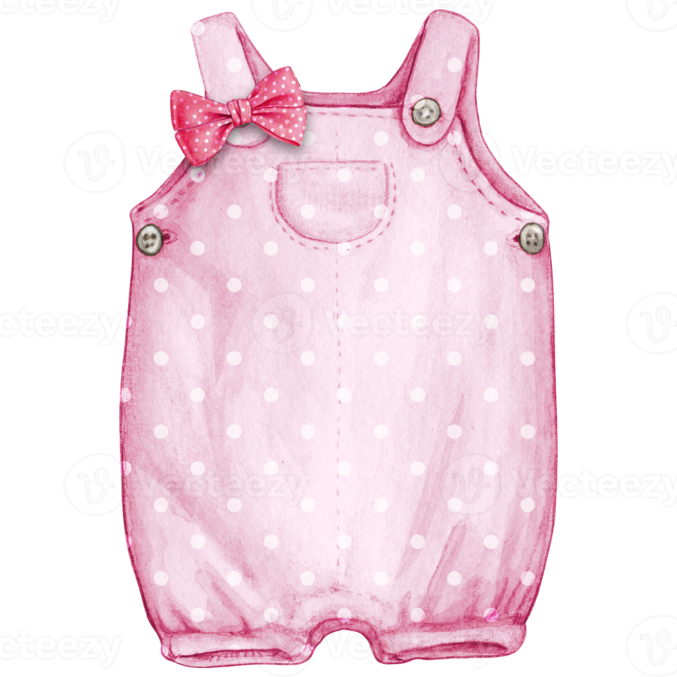 waterverf hand- getrokken baby kleren png