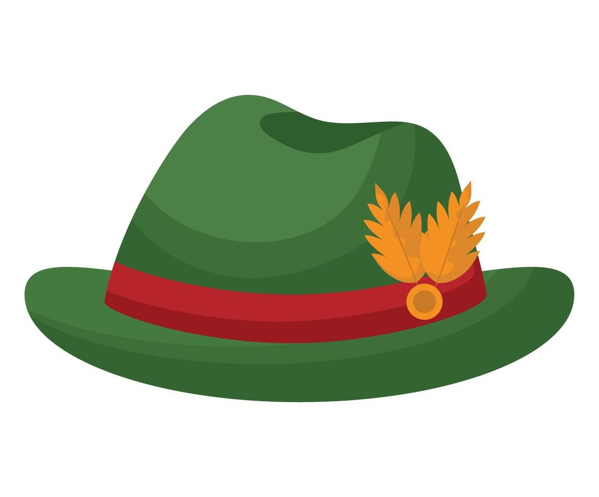 germany alpine hat vector