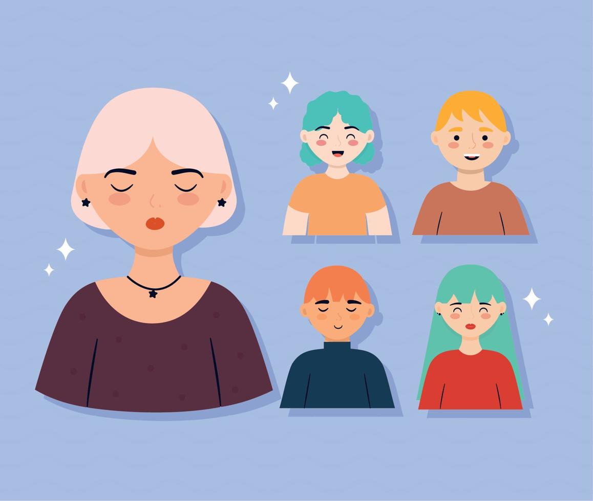 Five People Group 21388744 Vector Art At Vecteezy five-people-group-21388744-vector-art-at-vecteezy