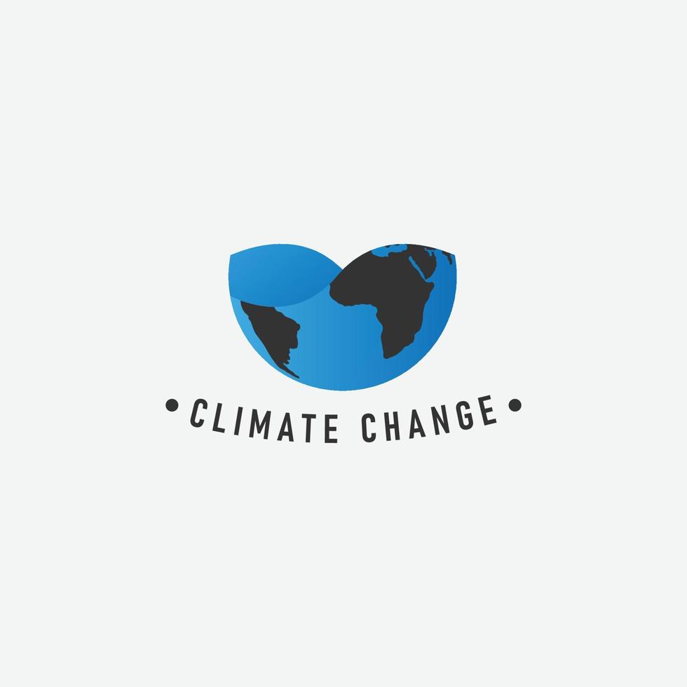 clima cambio logo vector