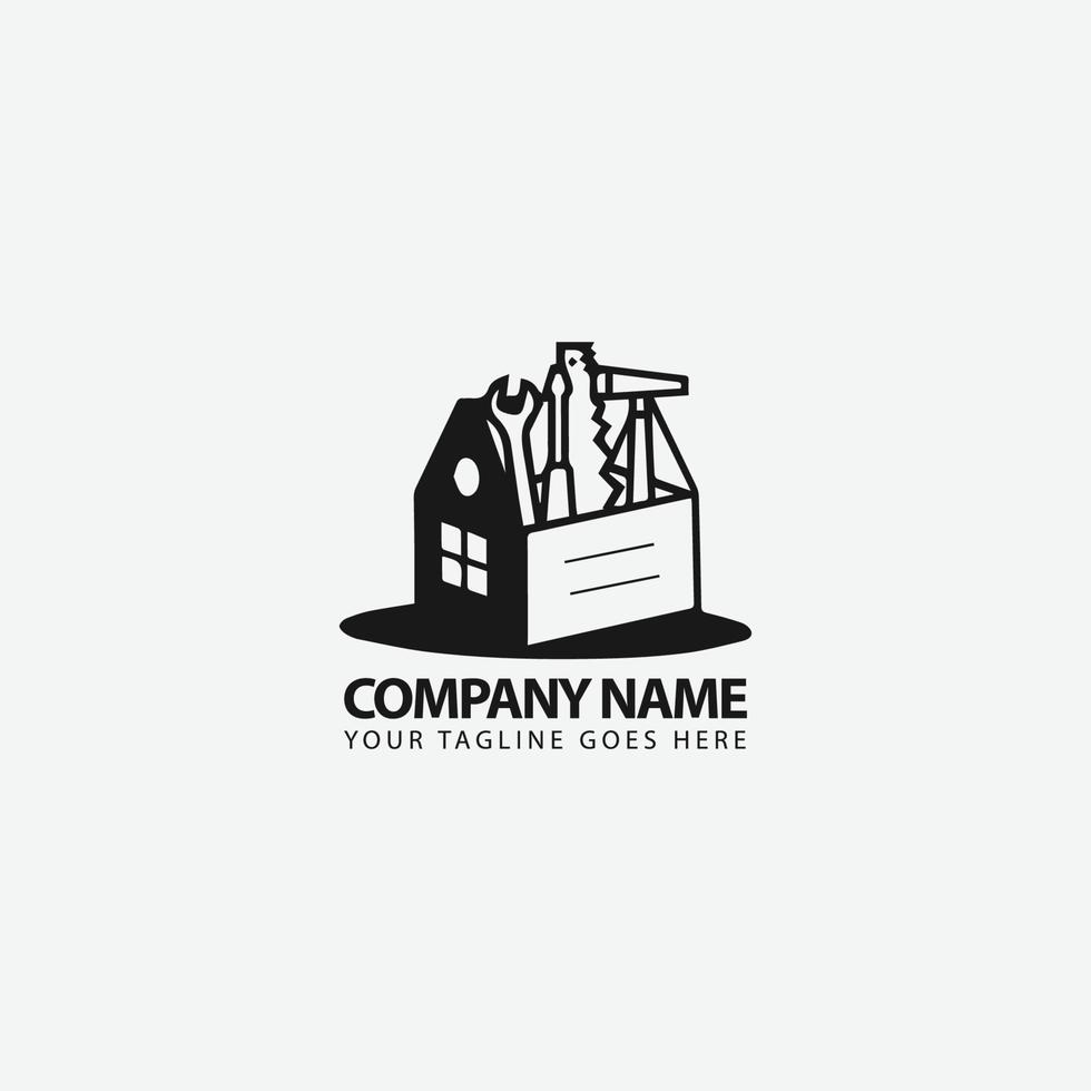 carpentry logo vector