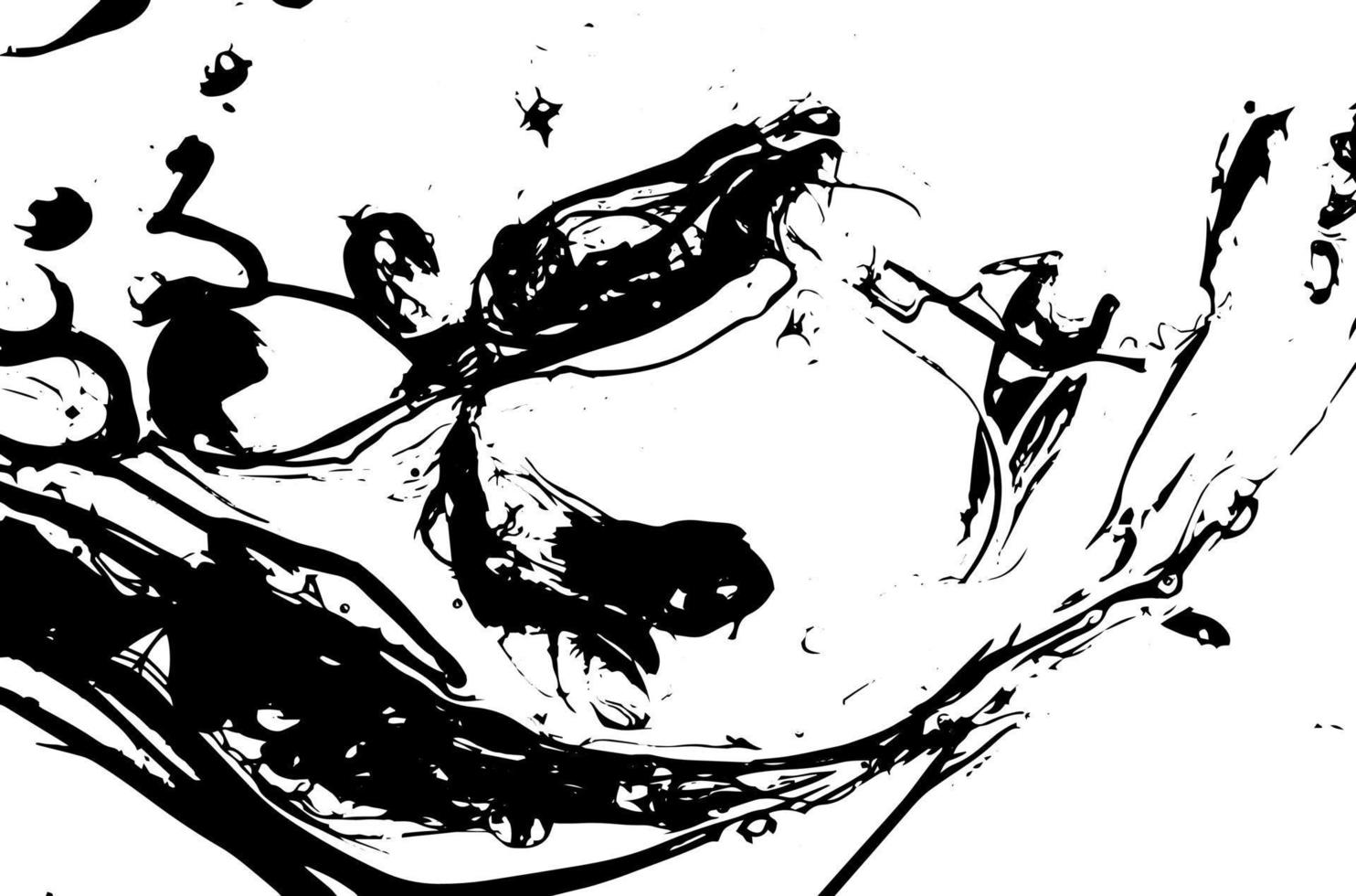 Rustic grunge vector texture with grain and stains. Abstract noise background. Weathered surface.