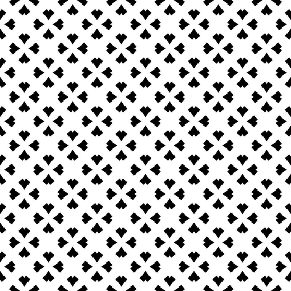 Black and white seamless pattern texture. Greyscale ornamental graphic design. vector