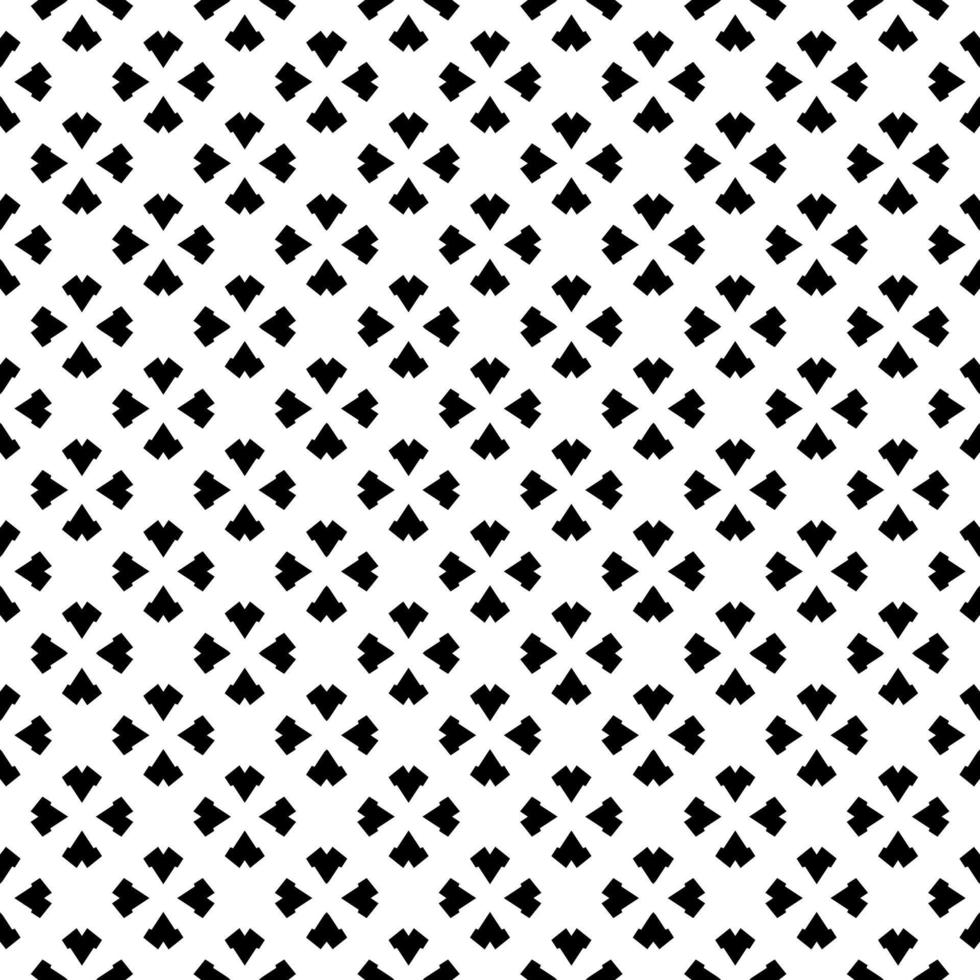 Black and white seamless pattern texture. Greyscale ornamental graphic design. vector