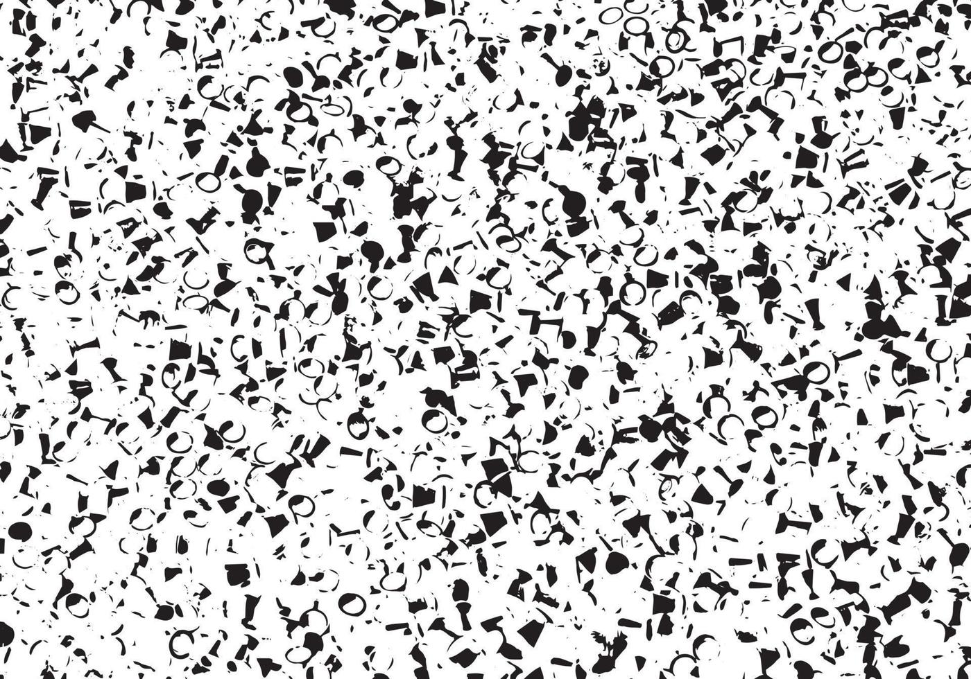 Rustic grunge vector texture with grain and stains. Abstract noise background. Weathered surface.