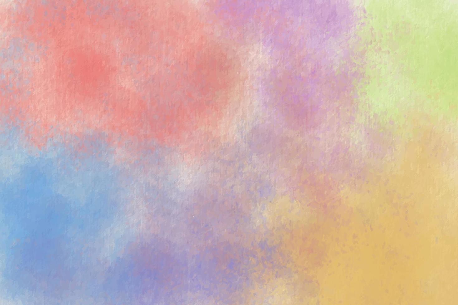 fondo pastel acuarela pintado a mano. manchas de colores aquarelle en papel vector