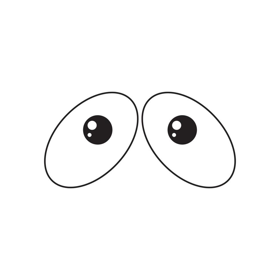 Eyes icon vector set. see illustration sign collection. watch symbol or logo.